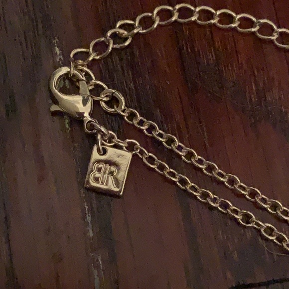 NWT Banana Republic Gold & Crystal Necklace. - Picture 3 of 4